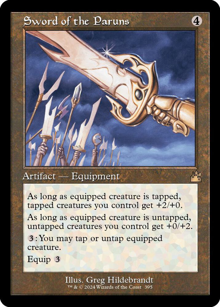 Sword of the Paruns (Retro Frame) [Ravnica Remastered] 395