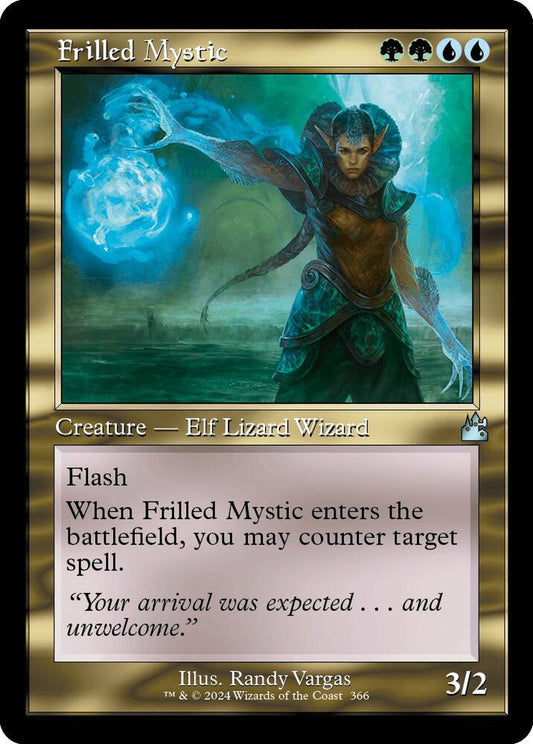 Frilled Mystic (Retro Frame) [Ravnica Remastered] 366
