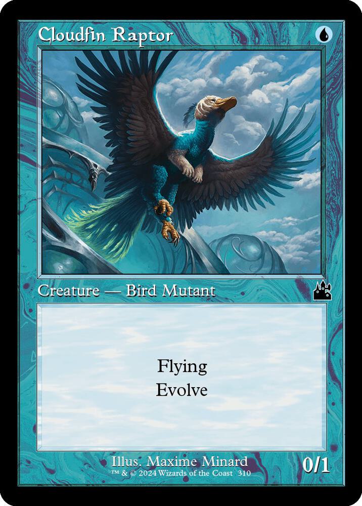 Cloudfin Raptor (Retro Frame) [Ravnica Remastered] 310