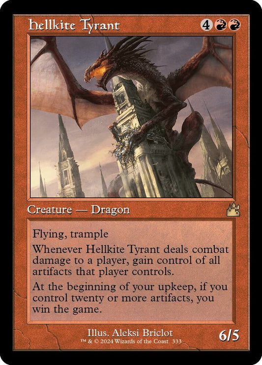 Hellkite Tyrant (Retro Frame) [Ravnica Remastered] 333