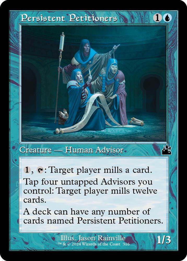 Persistent Petitioners (Retro Frame) [Ravnica Remastered] 316