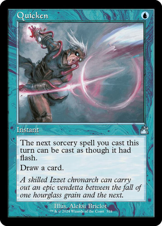 Quicken (Retro Frame) [Ravnica Remastered] 318
