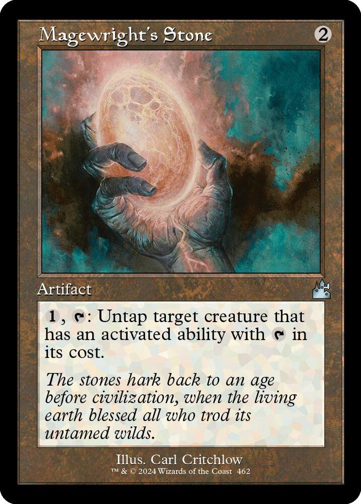 Magewright's Stone (Retro Frame) [Ravnica Remastered] 462