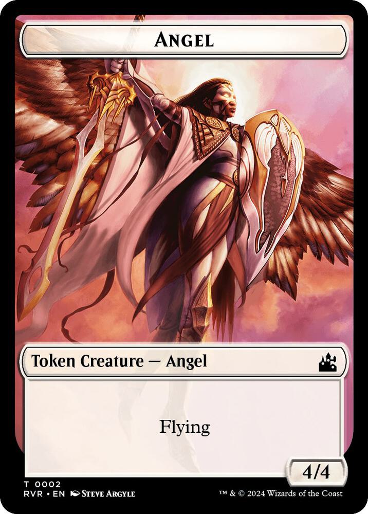 Angel Token (0002) [Ravnica Remastered] 2
