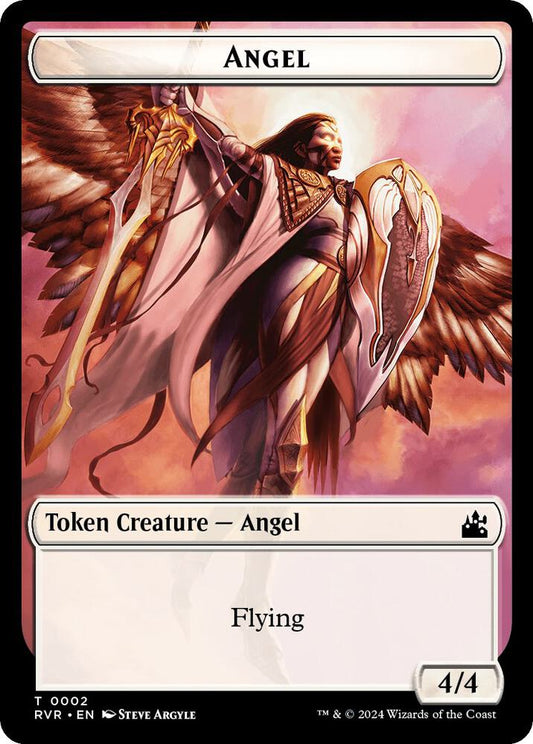 Angel Token (0002) [Ravnica Remastered] 2
