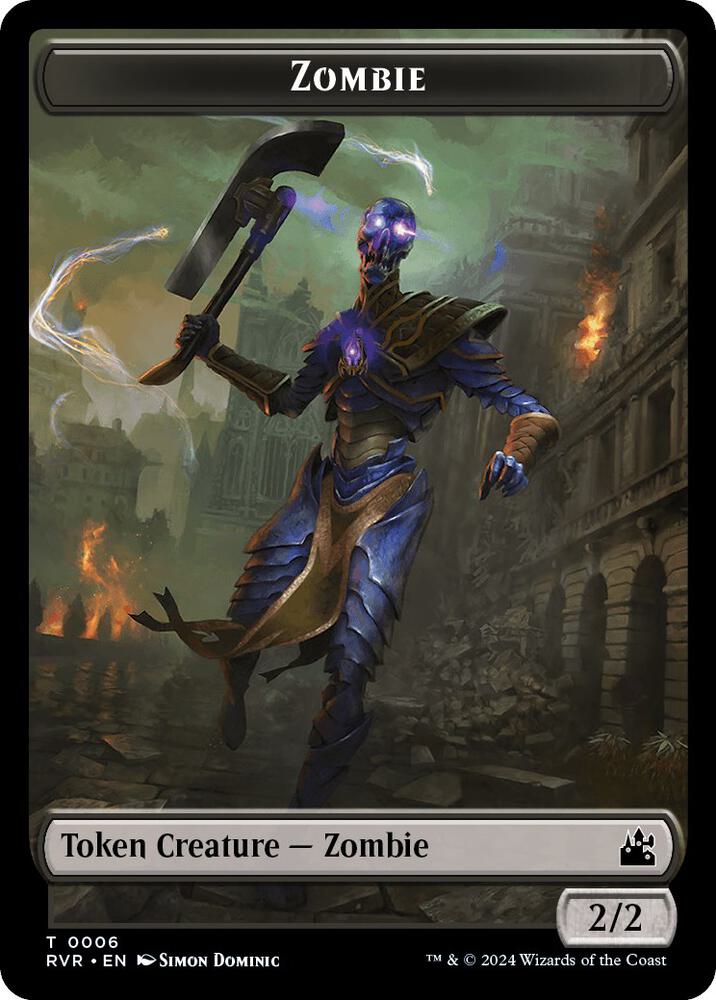 Zombie Token [Ravnica Remastered] 6