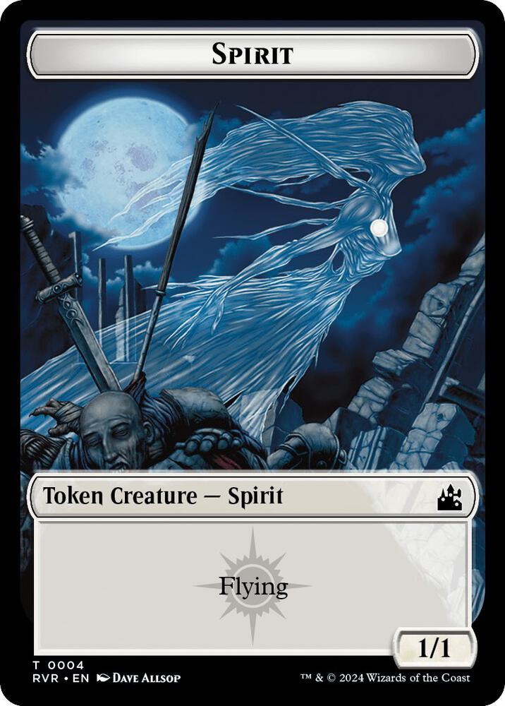 Spirit Token (0004) [Ravnica Remastered] 4