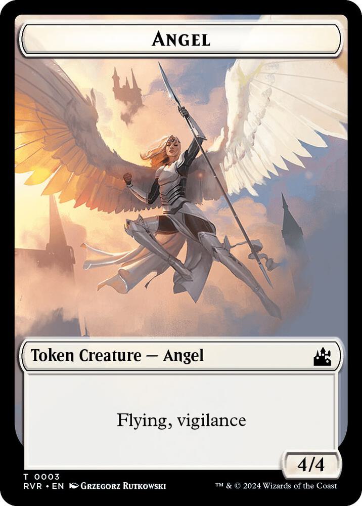 Angel Token (0003) [Ravnica Remastered] 3