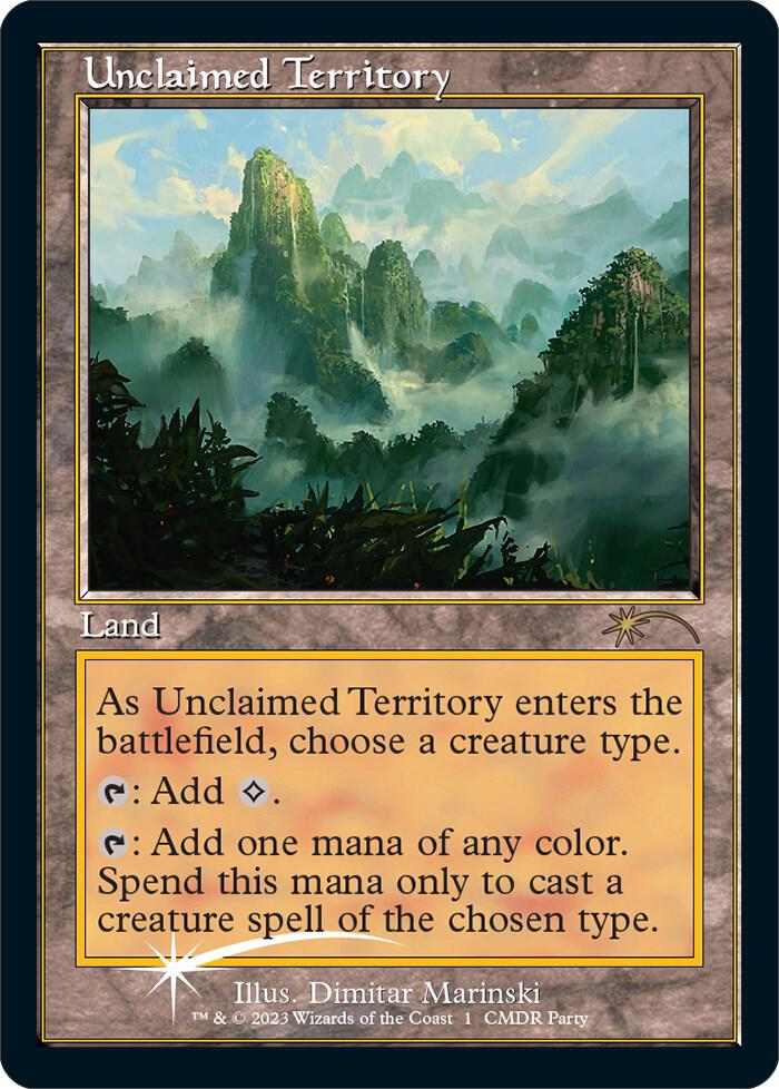 Unclaimed Territory (Retro Frame) [WPN & Gateway Promos] 1