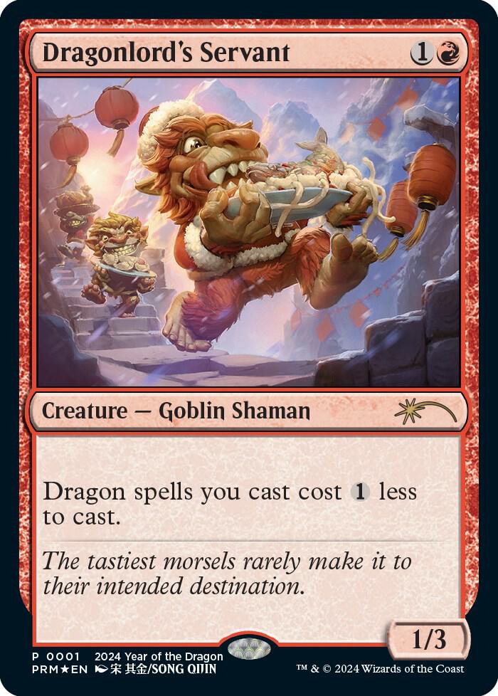 Dragonlord's Servant (Year of the Dragon 2024) [Standard Showdown Promos] 1