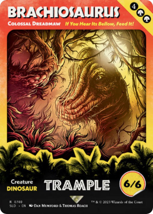 Brachiosaurus - Colossal Dreadmaw [Secret Lair Drop Series] 740