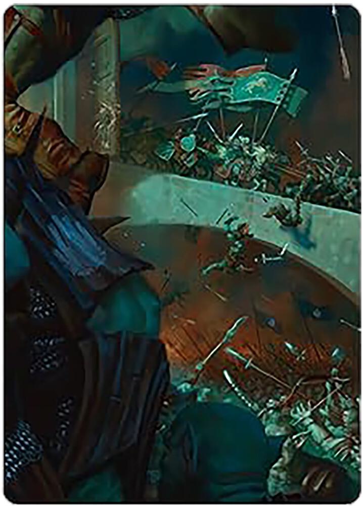 Rohirrim Chargers Art Card [Art Series: Universes Beyond: The Lord of the Rings: Tales of Middle-earth] 6