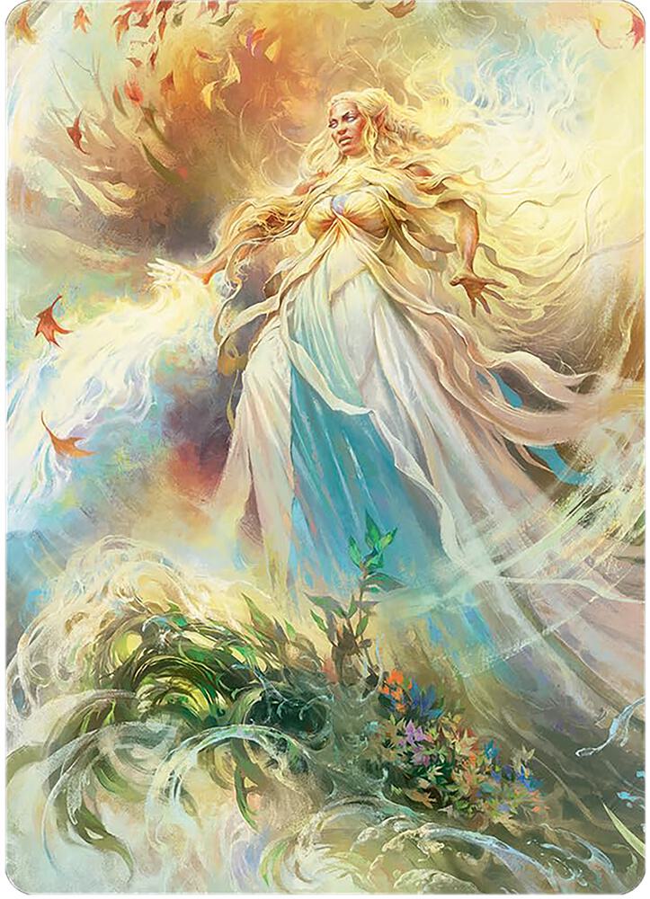 Galadriel, Light of Valinor Art Card [Art Series: Universes Beyond: The Lord of the Rings: Tales of Middle-earth] 8