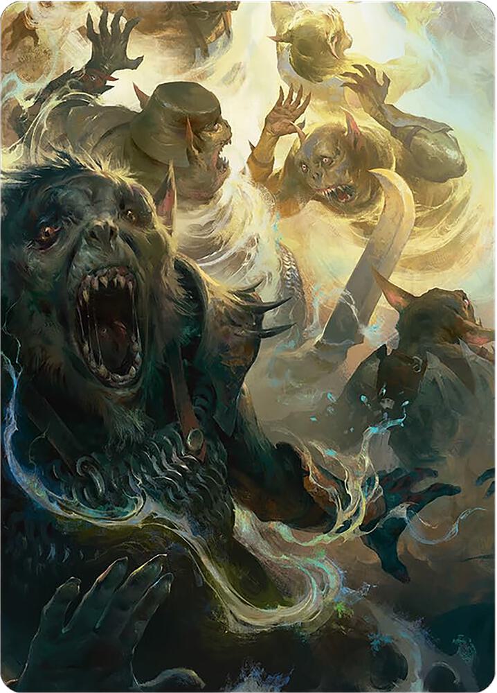 Galadriel's Dismissal Art Card [Art Series: Universes Beyond: The Lord of the Rings: Tales of Middle-earth] 10