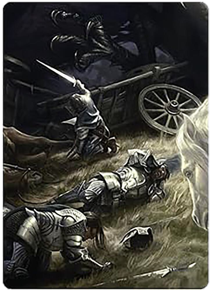 Courageous Resolve Art Card [Art Series: Universes Beyond: The Lord of the Rings: Tales of Middle-earth] 16