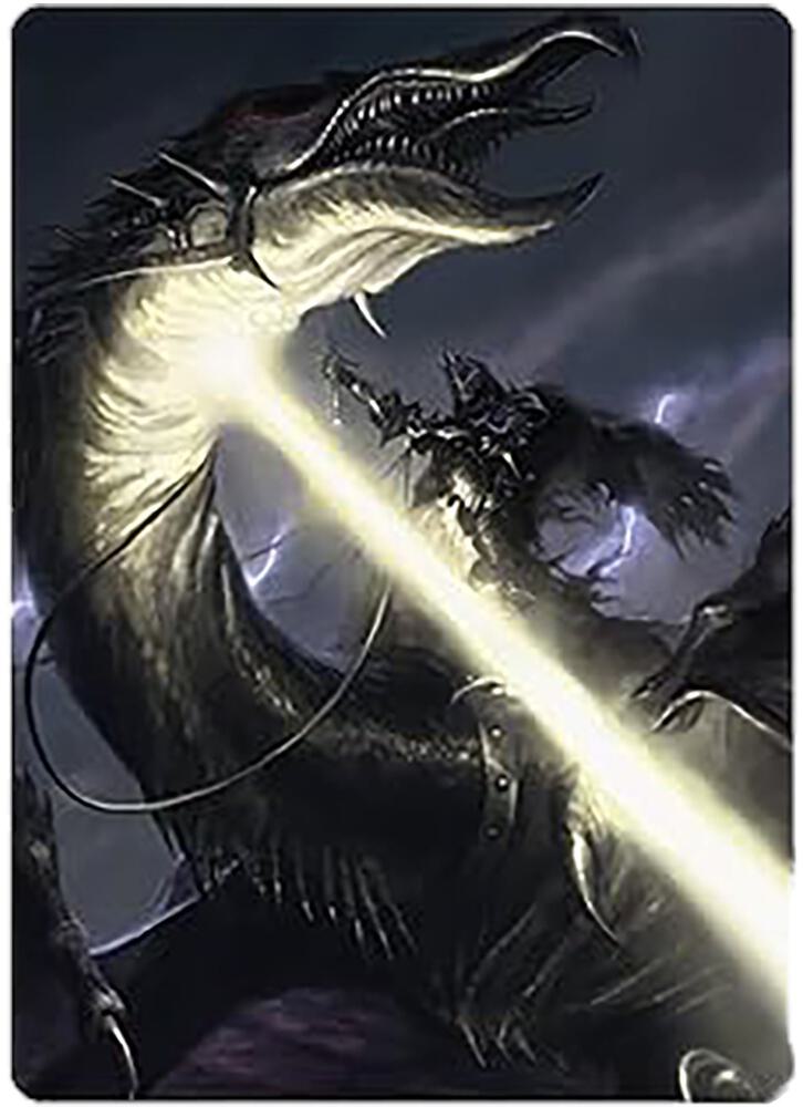 Olorin's Searing Light Art Card [Art Series: Universes Beyond: The Lord of the Rings: Tales of Middle-earth] 13