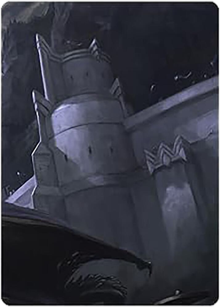 Rammas Echor, Ancient Shield Art Card [Art Series: Universes Beyond: The Lord of the Rings: Tales of Middle-earth] 15