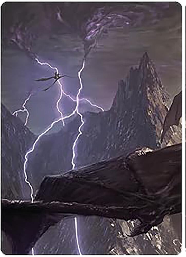 Call Forth the Tempest Art Card [Art Series: Universes Beyond: The Lord of the Rings: Tales of Middle-earth] 19