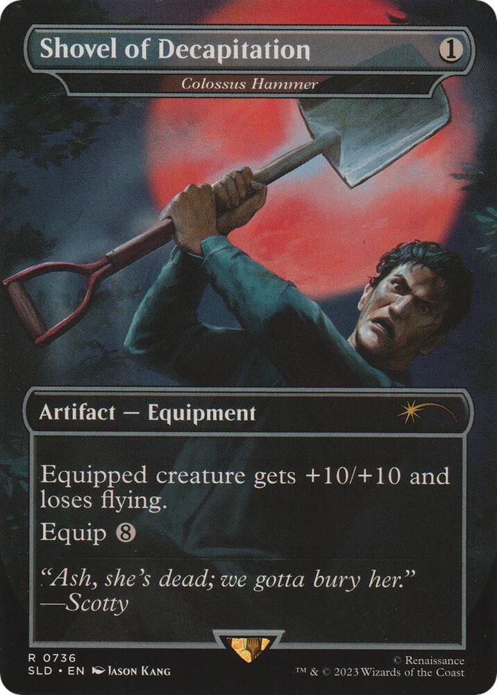 Shovel of Decapitation - Colossus Hammer [Secret Lair Drop Series] 736