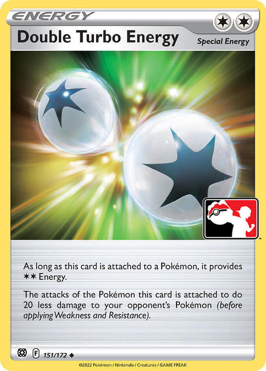Double Turbo Energy (Cosmos Holo) [Prize Pack Series Cards] 151/172