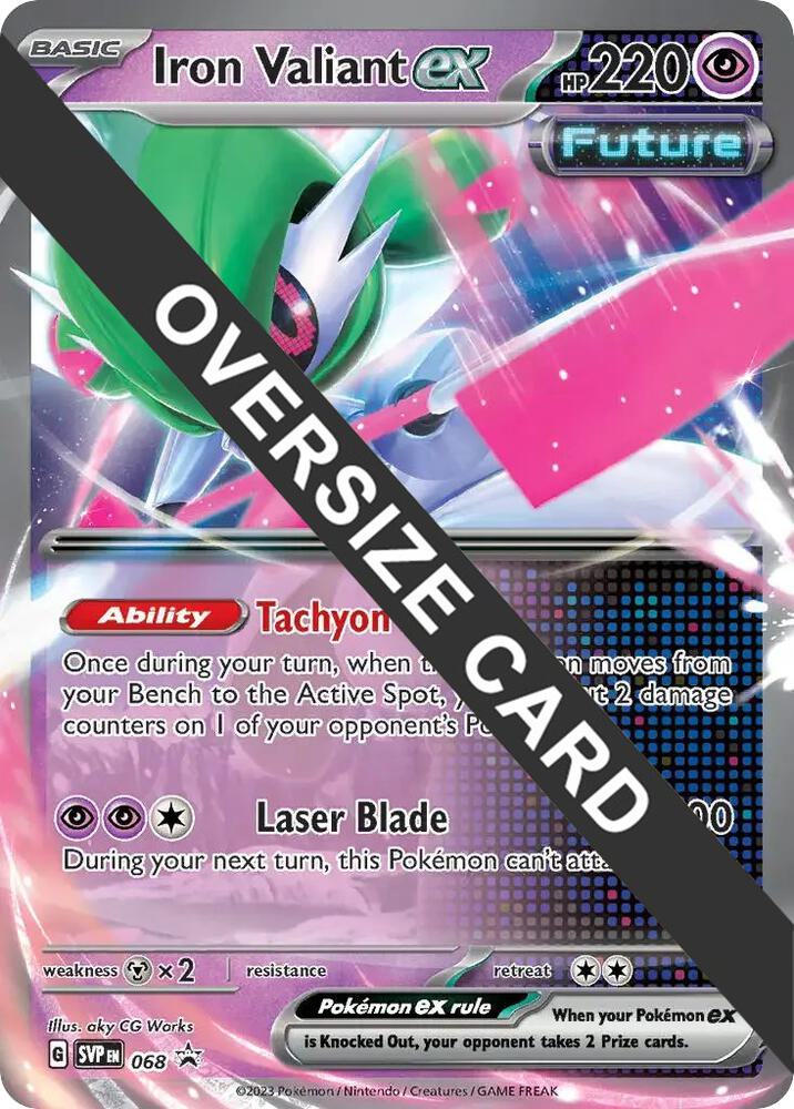 Iron Valiant ex - 068 [Jumbo Cards] 068
