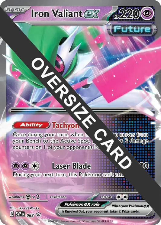 Iron Valiant ex - 068 [Jumbo Cards] 068