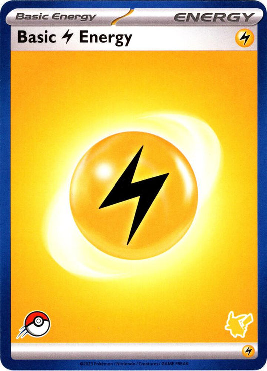 Basic Lightning Energy (Blue Border) [My First Battle]