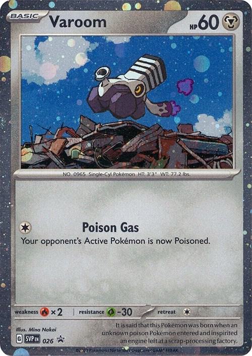 Varoom - 026 (Cosmos Holo) [SV: Scarlet & Violet Promo Cards] 026