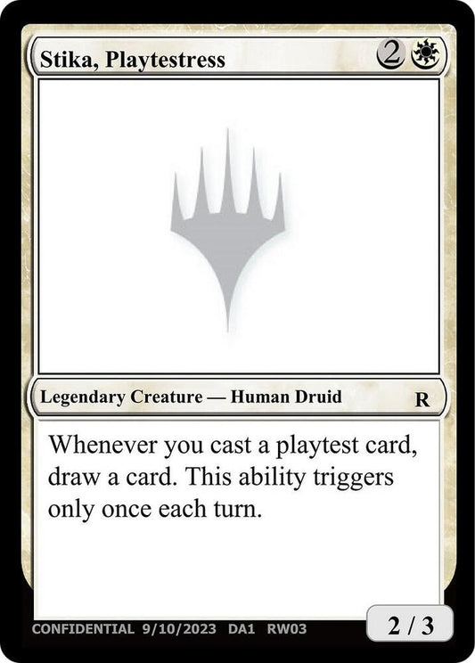 Stika, Playtestress [Un-Known Event Playtest Cards]