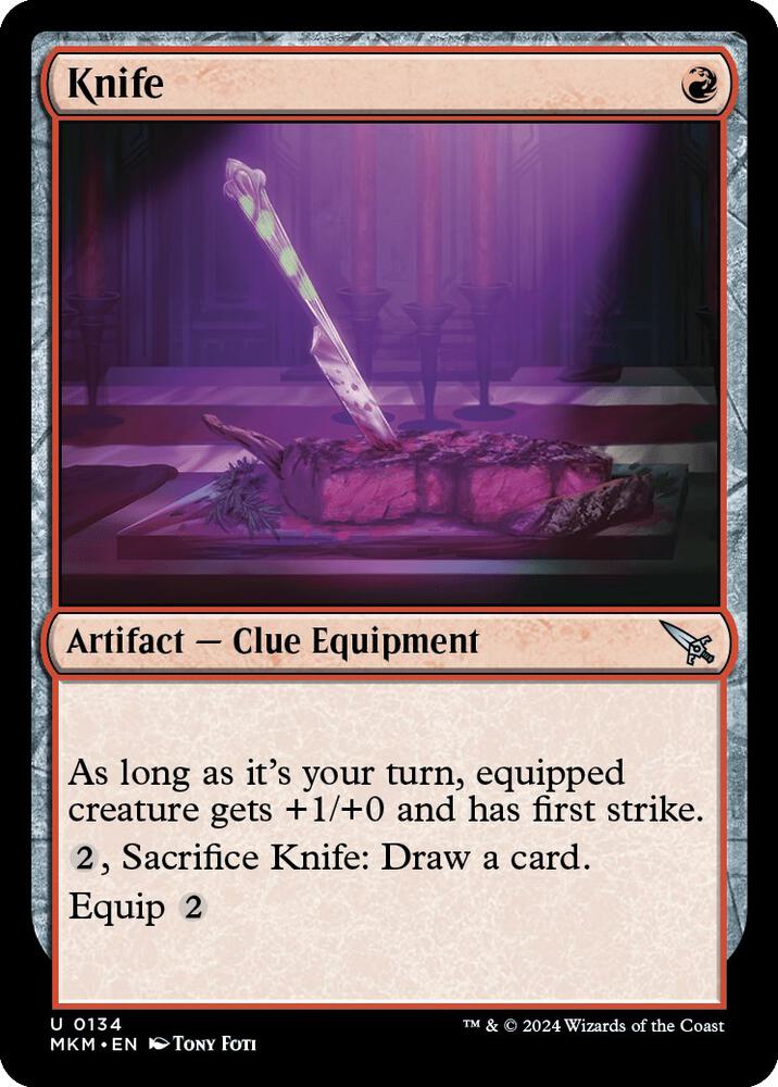 Knife [Murders at Karlov Manor] 134