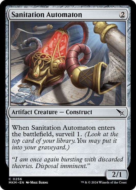 Sanitation Automaton [Murders at Karlov Manor] 256