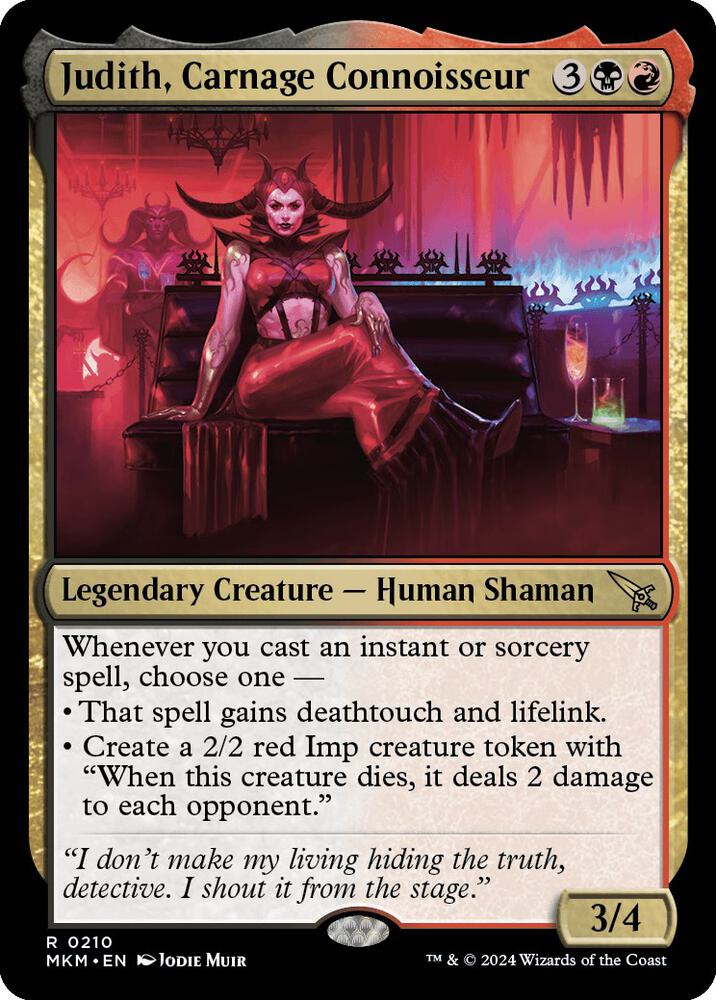 Judith, Carnage Connoisseur [Murders at Karlov Manor] 210