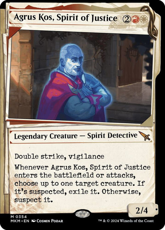 Agrus Kos, Spirit of Justice (Showcase) [Murders at Karlov Manor] 354