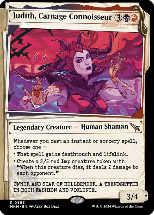 Judith, Carnage Connoisseur (Showcase) [Murders at Karlov Manor] 363