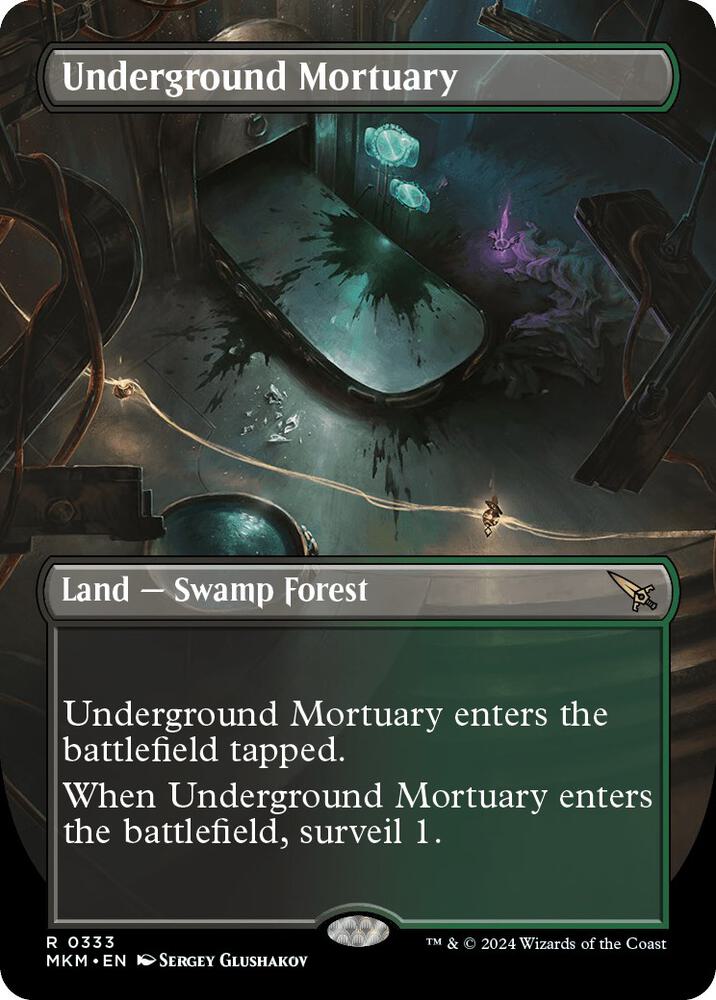 Underground Mortuary (Borderless) [Murders at Karlov Manor] 333