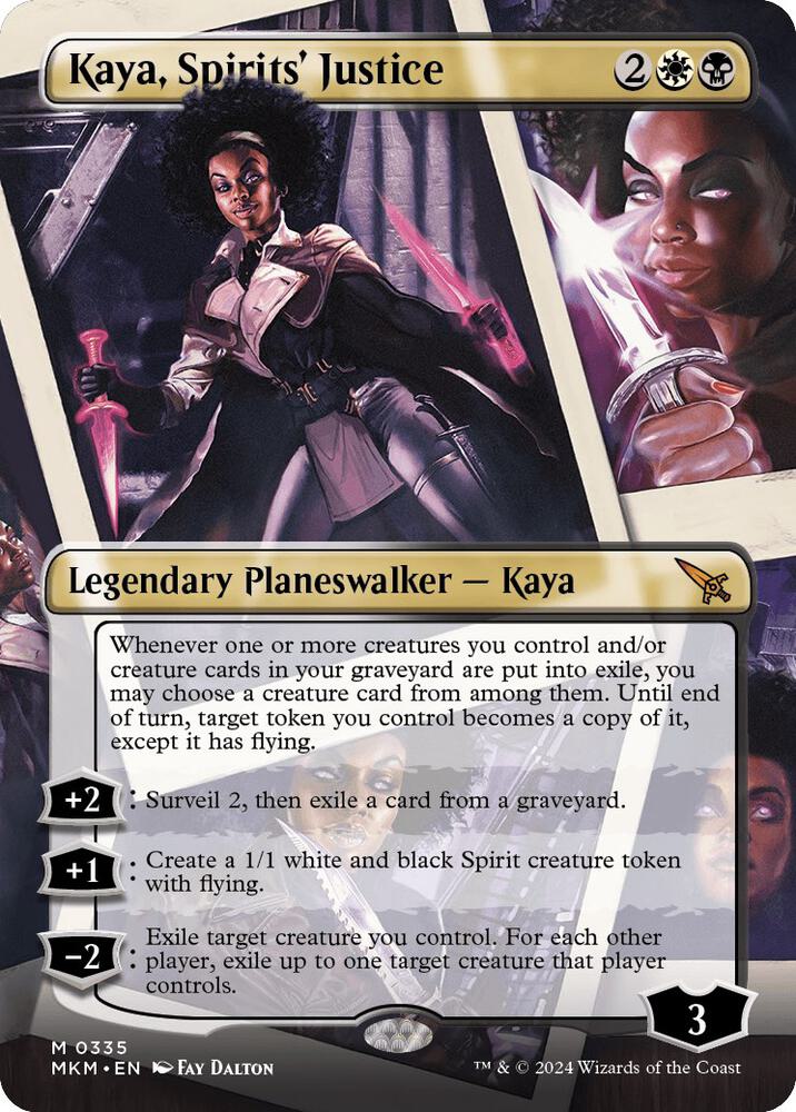 Kaya, Spirits' Justice (Borderless) [Murders at Karlov Manor] 335