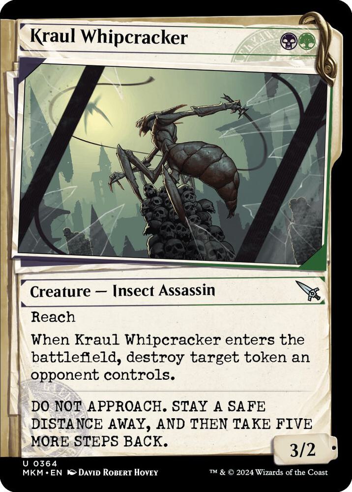 Kraul Whipcracker (Showcase) [Murders at Karlov Manor] 364