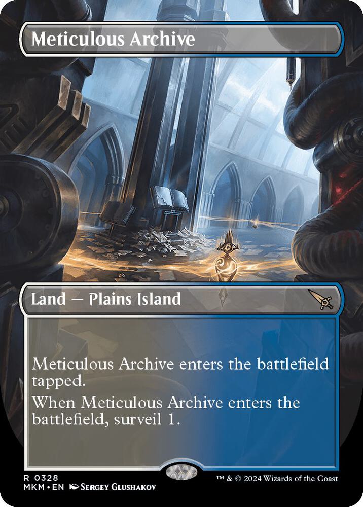 Meticulous Archive (Borderless) [Murders at Karlov Manor] 328