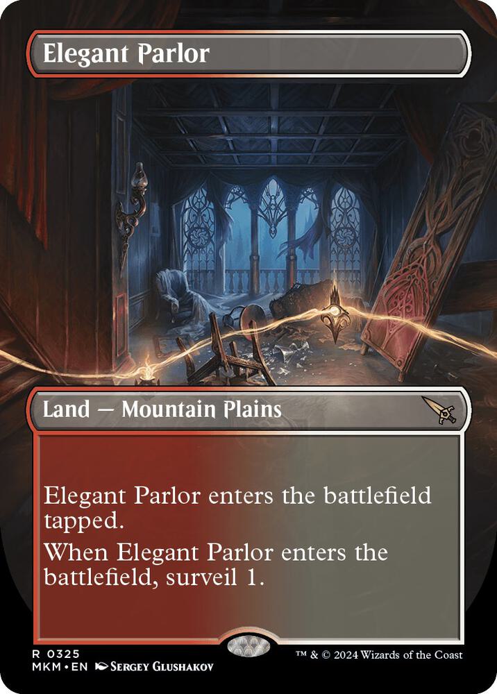 Elegant Parlor (Borderless) [Murders at Karlov Manor] 325