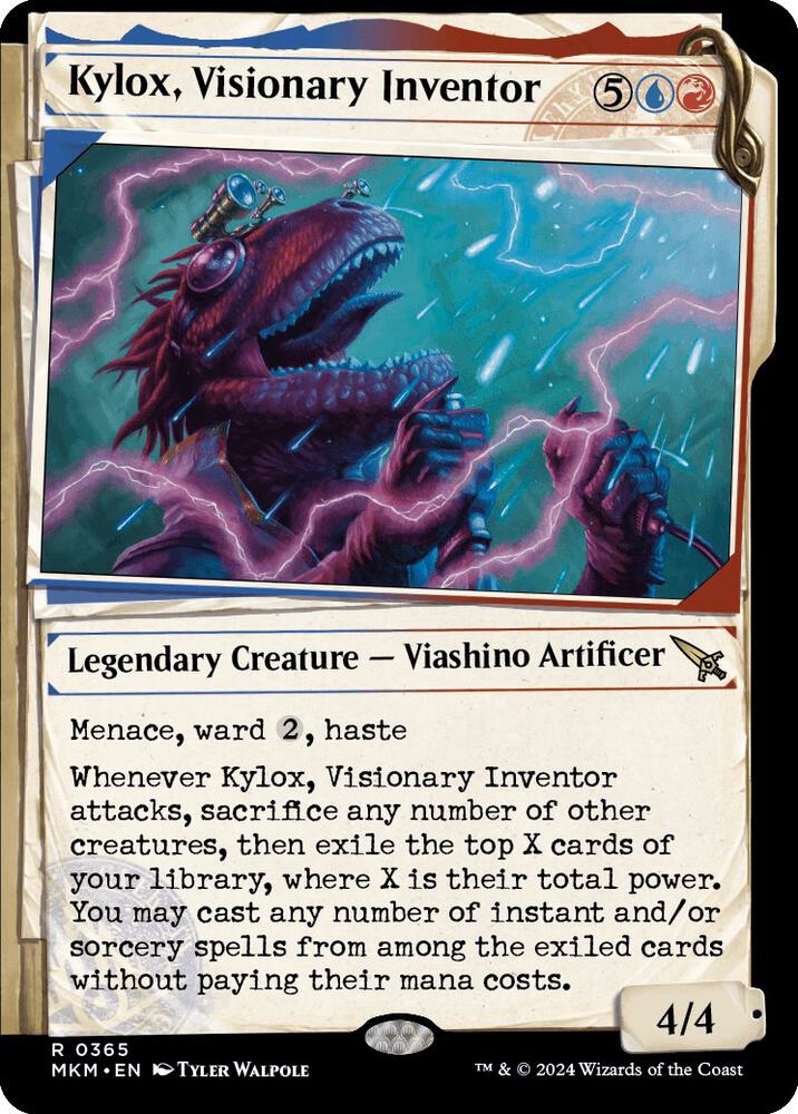 Kylox, Visionary Inventor (Showcase) [Murders at Karlov Manor] 365