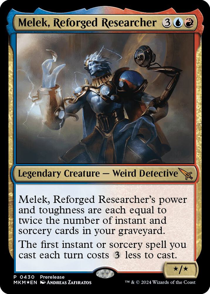 Melek, Reforged Researcher [Prerelease Cards] 430