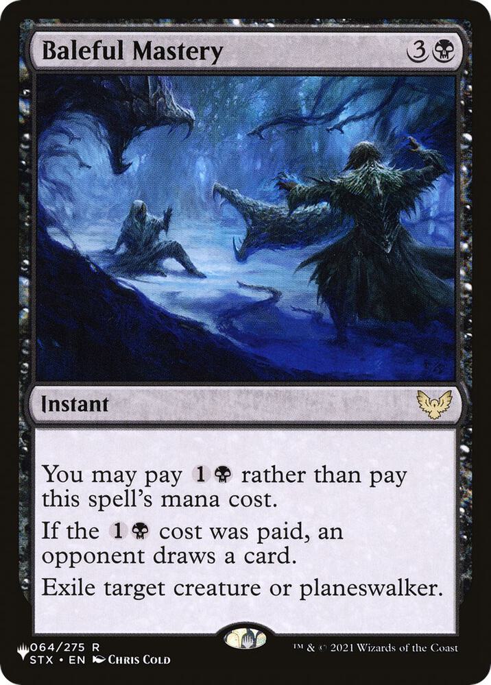 Baleful Mastery [The List Reprints] 064/275