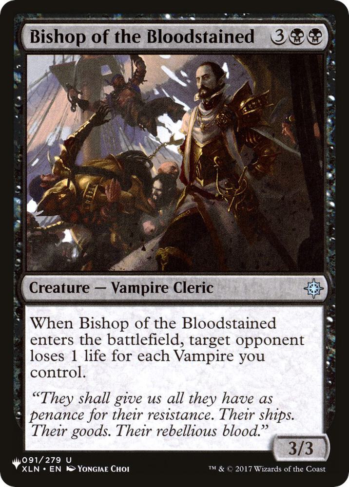 Bishop of the Bloodstained [The List Reprints] 091/279
