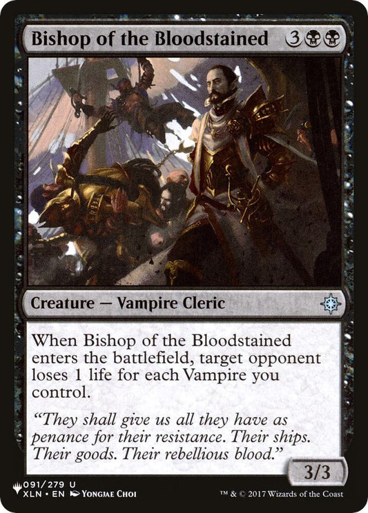 Bishop of the Bloodstained [The List Reprints] 091/279