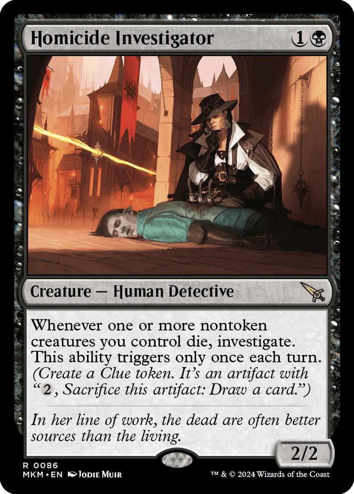 Homicide Investigator [Murders at Karlov Manor] 86