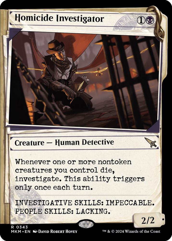 Homicide Investigator (Showcase) [Murders at Karlov Manor] 343