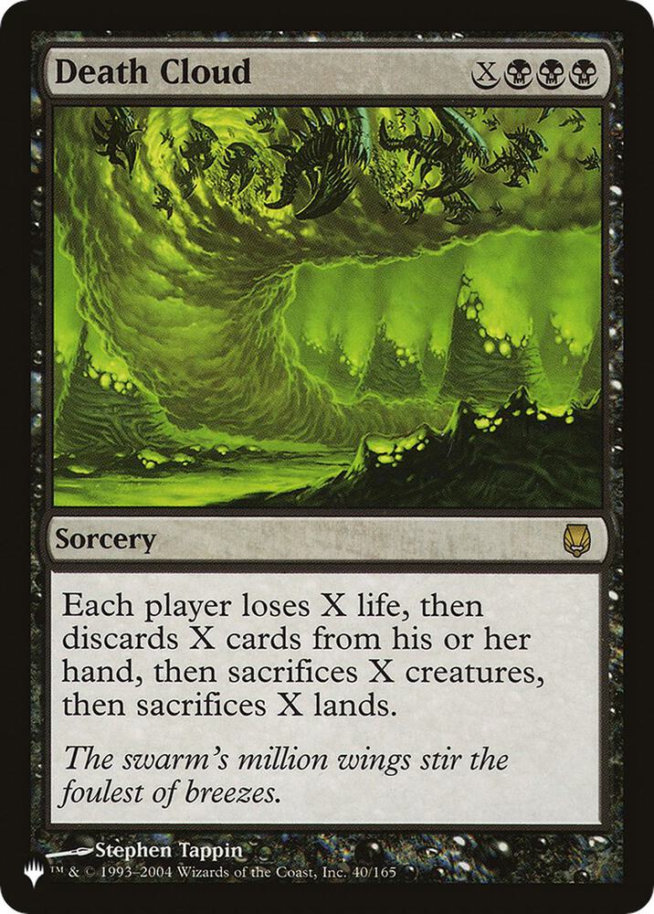 Death Cloud [The List Reprints] 40/165