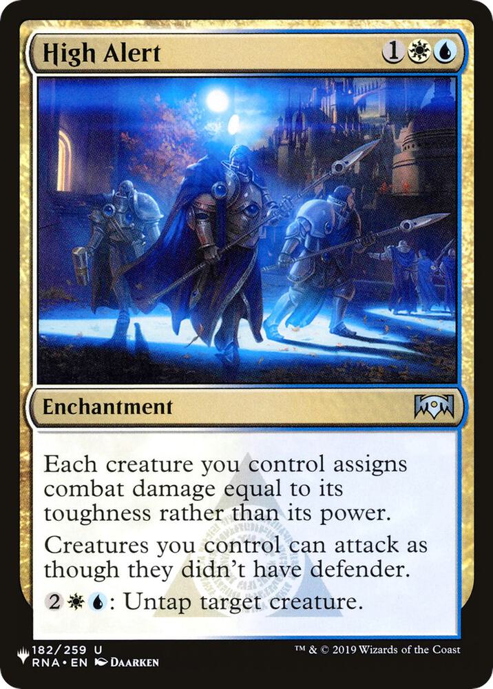 High Alert [The List Reprints] 182/259