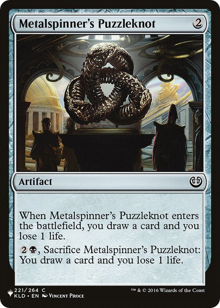 Metalspinner's Puzzleknot [The List Reprints] 221/264