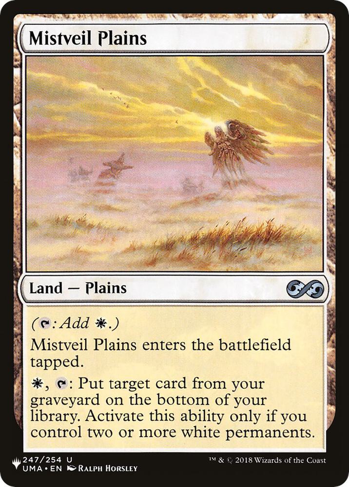 Mistveil Plains [The List Reprints] 247/254